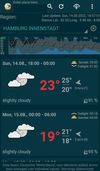 Tiny Weatherforecast screenshot 1