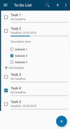 To-Do List (PFA) screenshot 1