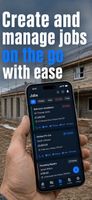 Job management on the go: view, schedule and update jobs from your phone on site
