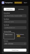 TripSplitter screenshot 1