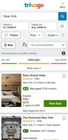 trivago screenshot 2