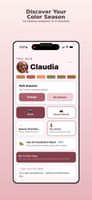 Personalized color season profile showing your analysis results, beauty priorities, and product recommendations tailored to your unique coloring