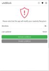 uAdBlock screenshot 1