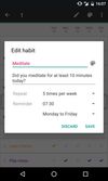 Loop Habit Tracker screenshot 2