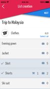 uPackingList Free screenshot 2