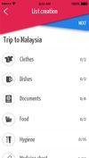 uPackingList Free screenshot 1