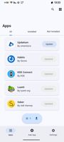 Apps page