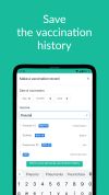 Saving your vaccination history