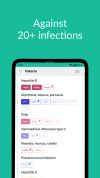 Vaccination tracker and planner against more than 20 infections