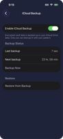 iCloud backup