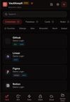 Credentials list