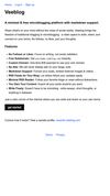 Veeblog screenshot 1