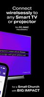 Bible presentation software running on a phone