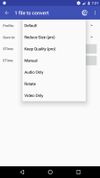 Video Converter Android 2 screenshot 1