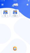 This is the video locker home screen manage all folders