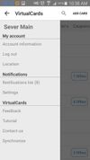 VirtualCards screenshot 1
