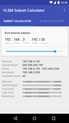 VLSM Subnet Calculator screenshot 1