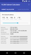 VLSM Subnet Calculator screenshot 2