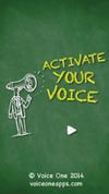 Voice One: Activate Your Voice screenshot 1