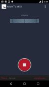 Voice to MIDI screenshot 1