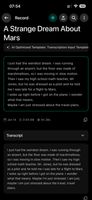 Accurate Transcription: Convert voice to text with high precision.