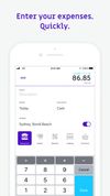 Enter your expenses.
Quickly.