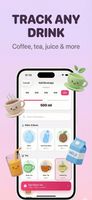 Track Every Sip
Log over 15 different beverage types—from water to coffee—and understand how each one affects your hydration.