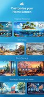 Customize homescreen