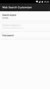 Web Search Customizer screenshot 1