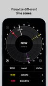Intuitive draggable time zone tool