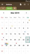 Calendar and reminders