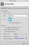 Whisker menu screenshot 3
