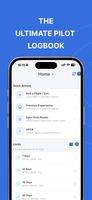Wingman home dashboard with quick actions: add a flight, import previous experience, sync from airline roster, and eGCA upload. FTL limits displayed with 7, 14, 28, and 90-day compliance tracking.