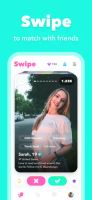 Swipe to match with friends
