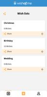 Wish lists overview