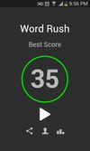 Word Rush screenshot 1