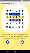 Word Search Puzzle 2016 screenshot 1