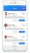 View candidate profiles. Choose the one that suits your budget best.
