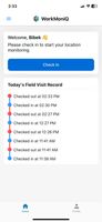 WorkMoniQ screenshot 1