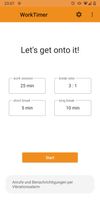 WorkTimer screenshot 1