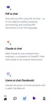 Chatbot assistant (Claude ai, Llama ai )