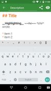Writeily screenshot 2