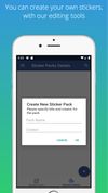 Add a name for your pack and your personal info.