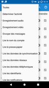 Filter by permissions