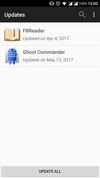 Updates page