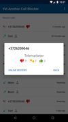 Yet Another Call Blocker screenshot 1