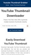 YouTube Thumbnail Downloader Mobile Screenshot