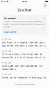 Zen Post screenshot 2