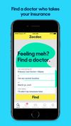 Zocdoc screenshot 1