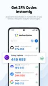 Generate secure time-based one-time passwords (TOTP) for all your connected accounts. Access verification codes instantly, even without an internet connection.